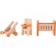 Set mobilier Camera Copilului pentru casute de papusi WoodyLand