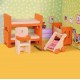 Set mobilier Camera Copilului pentru casute de papusi WoodyLand