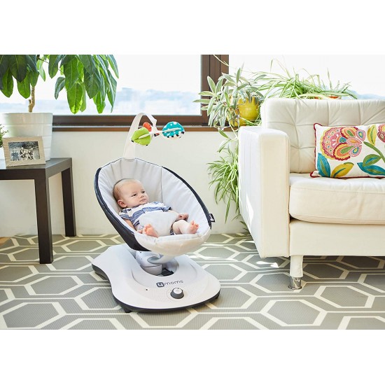 Fotoliu Leagan electric 4Moms RockaRoo Classic Grey