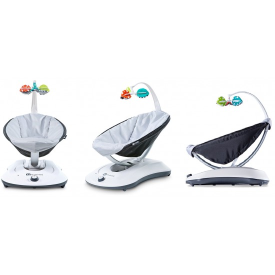 Fotoliu Leagan electric 4Moms RockaRoo Classic Grey