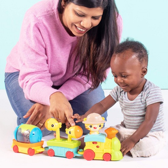 Centru de joaca cu activitati mobil pe roti - multifunctional cu sunete-Mobile Activity Center de la Bright Stars