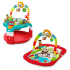 Centru de joaca cu activitati 2 in1 Bright Starts Lights Activity Gym RED cu salteluta  lumini si sunete