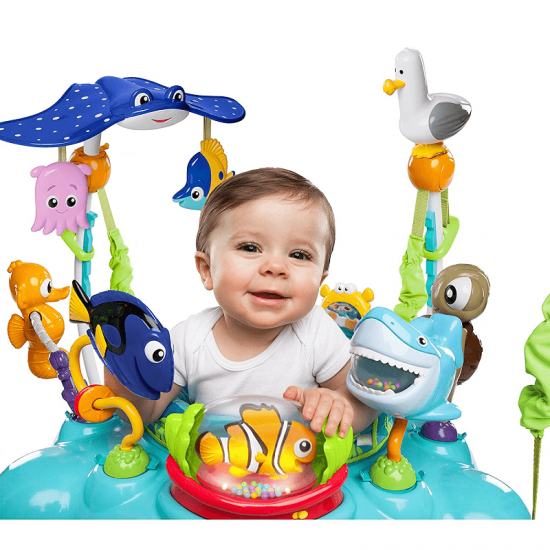 Centru de joaca cu activitati - multifunctional cu sunete- Finding Nemo Sea of Activities- Disney Baby – 60701 Jumper 