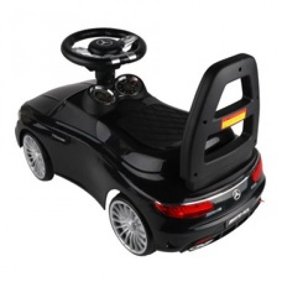 Masinuta de impins cu LED -uri si sunete Mercedes GLE 63 S AMG - Negru