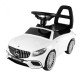 Masinuta de impins cu LED -uri si sunete Mercedes GLE 63 S AMG - Alb