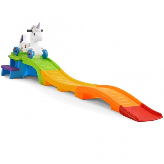 Calut Unicorn cu roti si pista de 2,74m in valuri Roller Coaster Step2