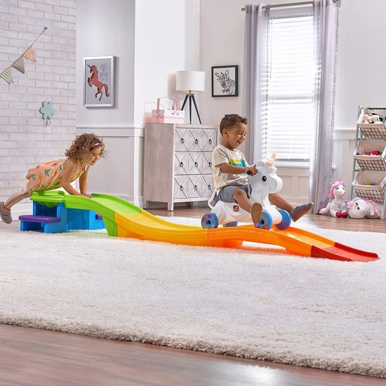 Calut Unicorn cu roti si pista de 2,74m in valuri Roller Coaster Step2