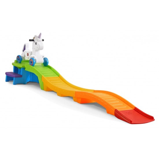 Calut Unicorn cu roti si pista de 2,74m in valuri Roller Coaster Step2
