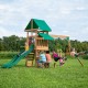 Complex de joaca Backyard Discovery - Belmont Swing Set- Centru multifuntional din lemn de cedru