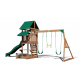 Complex de joaca Backyard Discovery - Belmont Swing Set- Centru multifuntional din lemn de cedru