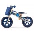 Bicicleta fara pedale din lemn, Scooter Woodyland Albastra - My First Bike