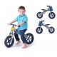 Bicicleta fara pedale din lemn, Scooter Woodyland Albastra - My First Bike