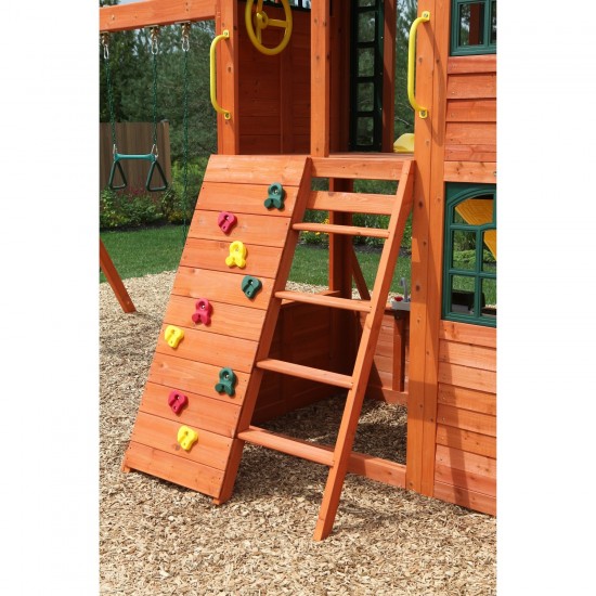 Complex de Joaca din cedru CANYON RIDGE KidKraft - Centru cu 2 tobogane si 2 nivele - Cedar Summit Play Centre Complex de Joaca din cedru CANYON RIDGE KidKraft - Centru cu 2 tobogane si 2 nivele - Cedar Summit Play Centre