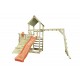 Complex de joaca Cheeky Monkey PlaySet - Centru multifuntional din lemn Play Center