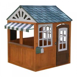 Casuta de joaca Garden View Kidkraft - din lemn pentru copii in gradina 