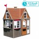 Casuta de Joaca Greystone Cottage Playhouse -casa de exterior pentru copii KidKraft
