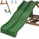 Complex de joaca Lindal Deluxe PlaySet  KidKraft din lemn - Centru pe 2 nivele din cedru cu leagane si doua tobogane 
