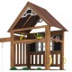 Complex de joaca Lindal Deluxe PlaySet  KidKraft din lemn - Centru pe 2 nivele din cedru cu leagane si doua tobogane 