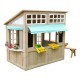 Casuta de Joaca Medowlane Market PlayHouse cu Bucatarie si accesorii pentru exterior gradina Kidkraft