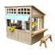 Casuta de Joaca Medowlane Market PlayHouse cu Bucatarie si accesorii pentru exterior gradina Kidkraft