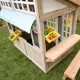 Casuta de Joaca Medowlane Market PlayHouse cu Bucatarie si accesorii pentru exterior gradina Kidkraft