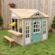 Casuta de Joaca Medowlane Market PlayHouse cu Bucatarie si accesorii pentru exterior gradina Kidkraft