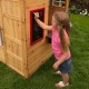 Casuta de joaca din lemn pentru copii in gradina - Modern Playhouse Kidkraft