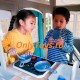 Casuta de joaca din lemn pentru copii pentru exterior Preston Cottage PlayHouse Kidkraft cu sunete si lumini si accesorii incluse