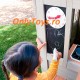 Casuta de joaca din lemn pentru copii pentru exterior Preston Cottage PlayHouse Kidkraft cu sunete si lumini si accesorii incluse
