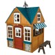 Casuta de Joaca la mare  SeaSide Cotage cu bucatarie si accesorii Kidkraft cu sistem EZ Assambly