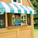 Casuta de Joaca la mare  SeaSide Cotage cu bucatarie si accesorii Kidkraft cu sistem EZ Assambly