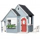 Casuta de Joaca mare  Primavara de exterior din lemn - Spring House Backyard (4,87 m2)