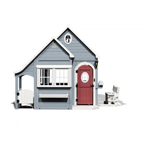 Casuta de Joaca mare  Primavara de exterior din lemn - Spring House Backyard (4,87 m2)