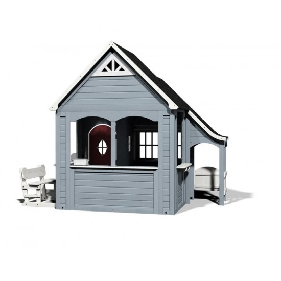 Casuta de Joaca mare  Primavara de exterior din lemn - Spring House Backyard (4,87 m2)