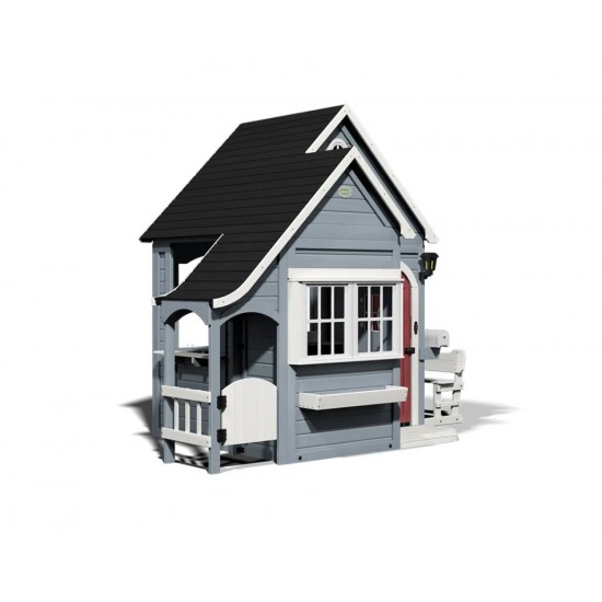 Casuta de Joaca mare  Primavara de exterior din lemn - Spring House Backyard (4,87 m2)