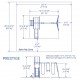 Complex de joaca Backyard Discovery - Weston Sunnydale Prestige Swing Set- Centru multifuntional din lemn de cedru