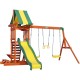 Complex de joaca Backyard Discovery - Weston Sunnydale Prestige Swing Set- Centru multifuntional din lemn de cedru