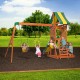 Complex de joaca Backyard Discovery - Weston Sunnydale Prestige Swing Set- Centru multifuntional din lemn de cedru