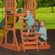 Complex de joaca Backyard Discovery - Weston Sunnydale Prestige Swing Set- Centru multifuntional din lemn de cedru
