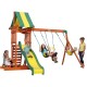 Complex de joaca Backyard Discovery - Weston Sunnydale Prestige Swing Set- Centru multifuntional din lemn de cedru