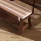 Set masuta copii cu bancute perne si umbrela - Oatmeal Canopy Kidkraft
