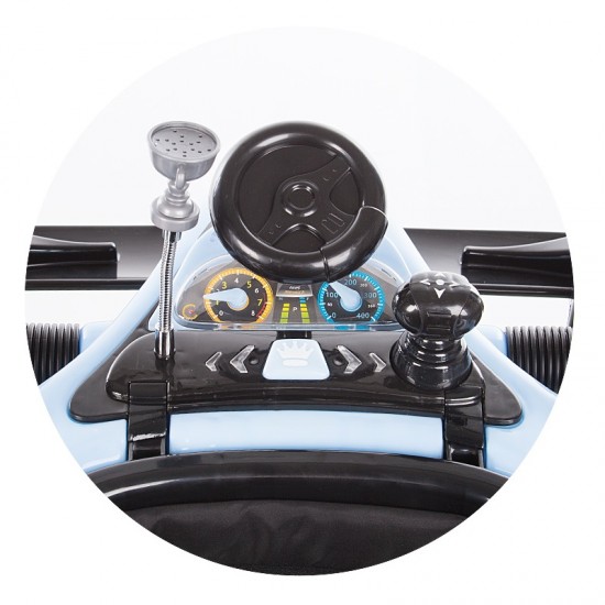 Premergator si Antemergator Racer  4 in 1 Albastru - Chipolinio Blue Racer 