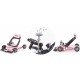Premergator si Antemergator Racer  4 in 1 Roz - Chipolinio Pink Racer 