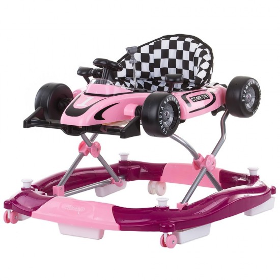 Premergator si Antemergator Racer  4 in 1 Roz - Chipolinio Pink Racer 