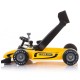 Premergator si Antemergator Racer  4 in 1 Galben - Chipolino yelow Racer Musical baby walker