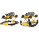 Premergator si Antemergator Racer  4 in 1 Galben - Chipolino yelow Racer Musical baby walker