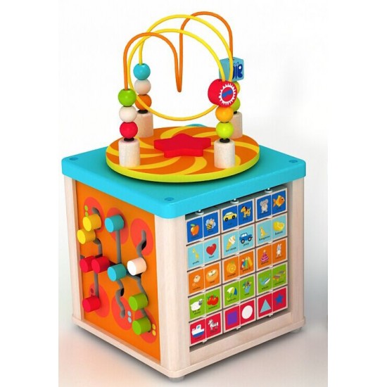 Cub muzical Magic Box 5 in 1 B