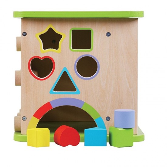 Cub multifunctional-multiactivitati Activity Play Cube 5 in 1 