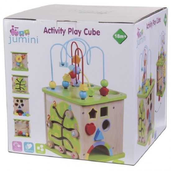 Cub multifunctional-multiactivitati Activity Play Cube 5 in 1 