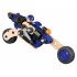 Kit asamblare Motocicleta din lemn MAXIM  -Set 65 piese Build and Play